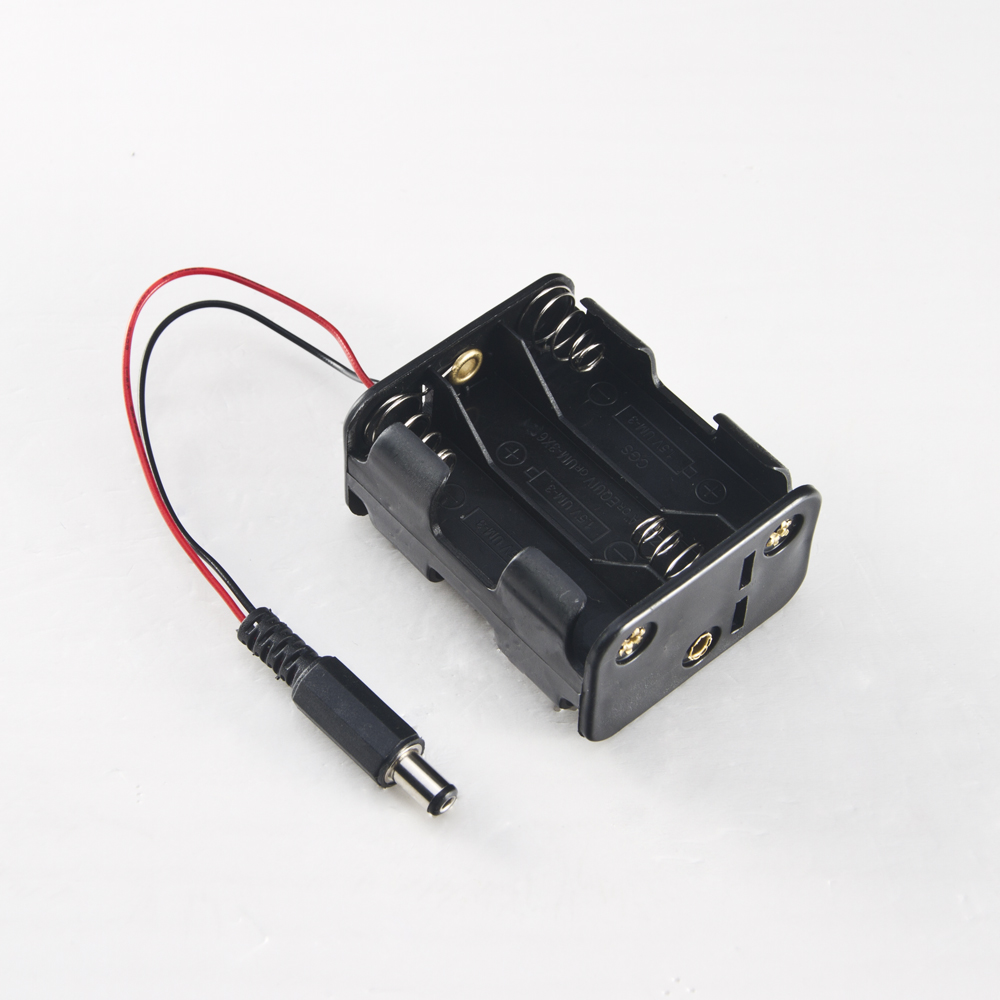 Back-to-back six AA battery box