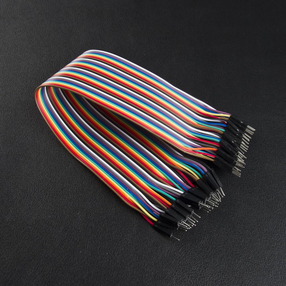 40pcs M-M Dupont line Jumper Wire 10cm,20cm,30cm for Arduino Projects