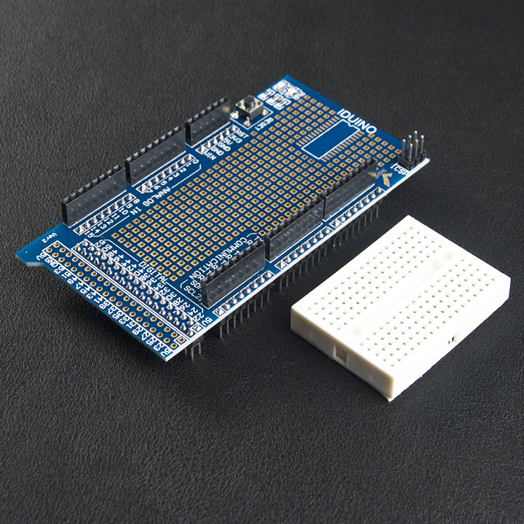 MEGA ProtoShield V3 Prototype Expansion Board with Breadboard