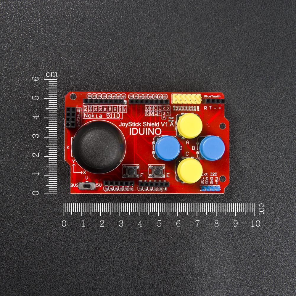 Iduino Joystick Shield V1 Game Expansion Board For Arduino