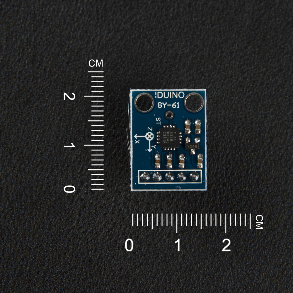 Three axis acceleration ADXL335 module
