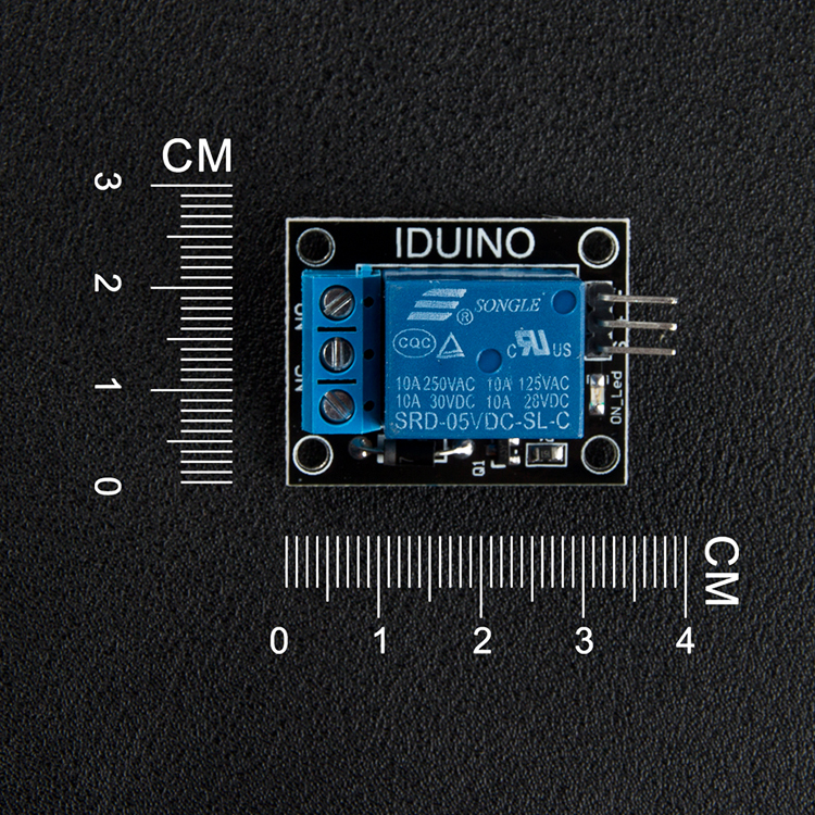 IDUINO 1 Channel 5V Relay Module for Arduino